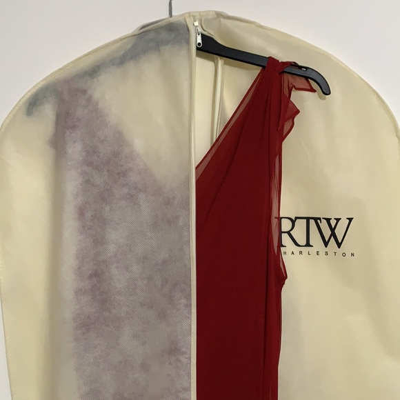 RTW Charleston 100% silk bias-cut dress size xxl - Picture 3 of 6